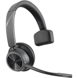 POLY Cuffia wireless Voyager 4310 UC - Cuffia monoaurale Bluetooth con microfono a cancellazione di rumore montato su asta flessibile - Batteria di lunga durata - Connessione a PC, Mac e dispositivi