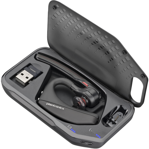 POLY Voyager 5200 Auricolare Wireless A clip Ufficio USB tipo A Bluetooth Nero