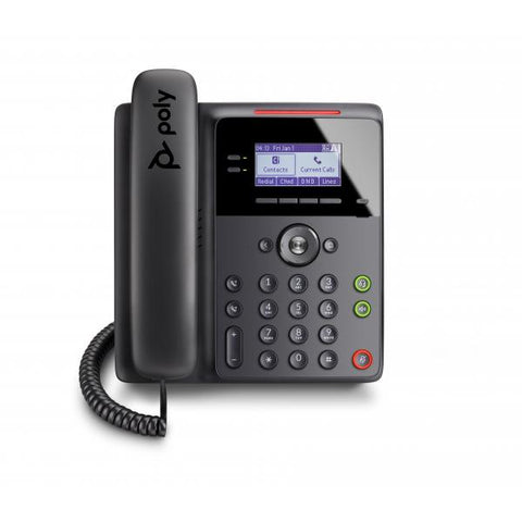 POLY Edge B10 telefono IP Nero 2 linee LCD
