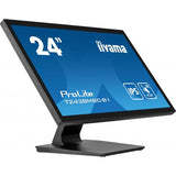 iiyama ProLite T2438MSC-B1 Monitor PC 60,5 cm [23.8] 1920 x 1080 Pixel Full HD LED Touch screen Nero (24 T2438MSC-B1 Touch Monitor - 24 Black LED Touchscreen Monitor Full HD DisplayPort USB and HDMI)
