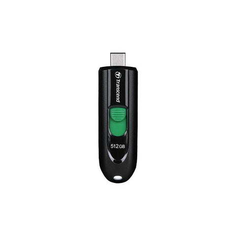 Transcend JetFlash 790 C unità flash USB 512 GB USB tipo-C 3.2 Gen 1 (3.1 Gen 1) Nero, Verde