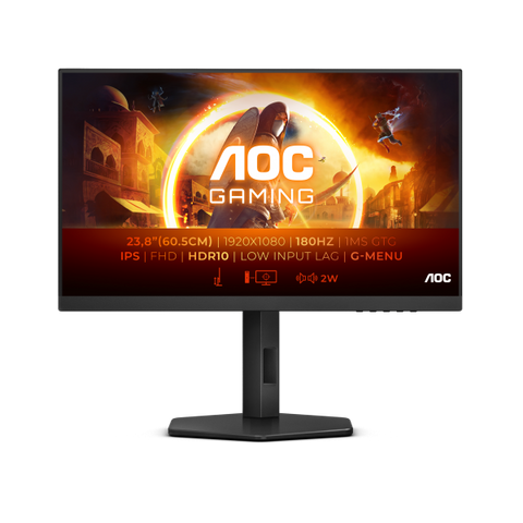 AOC 24G4X Monitor PC 60,5 cm (23.8") 1920 x 1080 Pixel Full HD LCD Nero