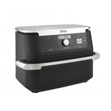 Ninja AF500EU friggitrice Doppia 10,4 L Indipendente 2470 W Friggitrice ad aria calda Nero, Stainless steel