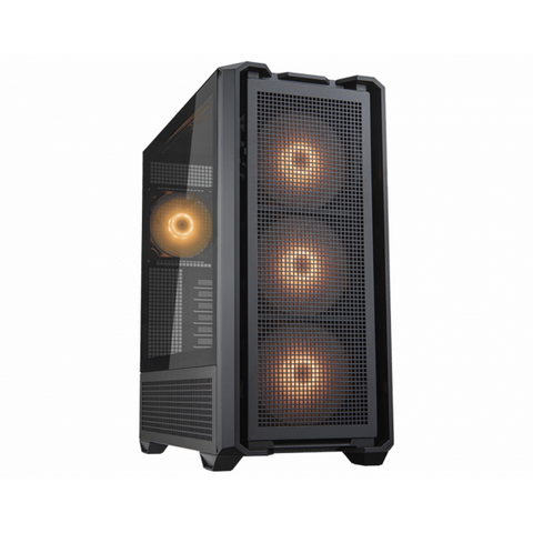 COUGAR MX600 RGB FULL TOWER HIGH PERFORMANCE MESH PC GAMING CASE VETRO TEMPERATO NERO