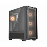 COUGAR MX600 RGB FULL TOWER HIGH PERFORMANCE MESH PC GAMING CASE VETRO TEMPERATO NERO