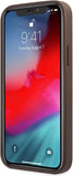 *** GUESS Hard Cover 4G Metal Logo Brown, fr Apple iPhone 12 / 12 Pro, GUHCP12M4GMGBR, Blister (GUHCP12M4GMGBR)