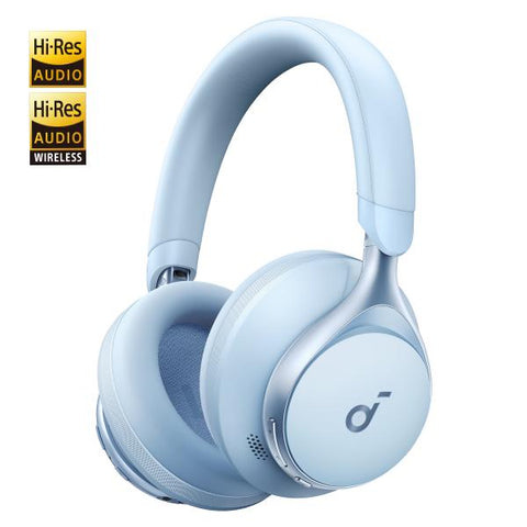 Anker Space One - Blue Cuffie Wireless A Padiglione Musica/Giornaliera USB tipo-C Bluetooth Blu 