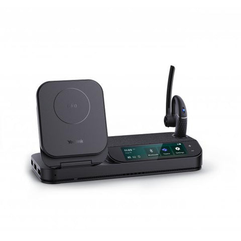 Yealink 1208653 cuffia e auricolare Wireless In-ear Ufficio USB tipo-C Bluetooth Nero