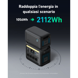 Anker Solix C1000X Power Station Portatile