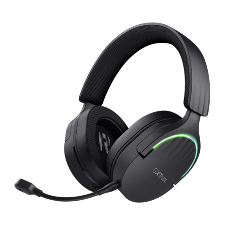 Trust GXT 491 Fayzo Auricolare Con cavo e senza cavo A Padiglione Giocare USB tipo-C Bluetooth Nero