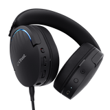 Trust GXT 491 Fayzo Auricolare Con cavo e senza cavo A Padiglione Giocare USB tipo-C Bluetooth Nero