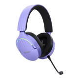Trust GXT 491P FAYZO Auricolare Con cavo e senza cavo A Padiglione Giocare USB tipo A Bluetooth Nero, Viola