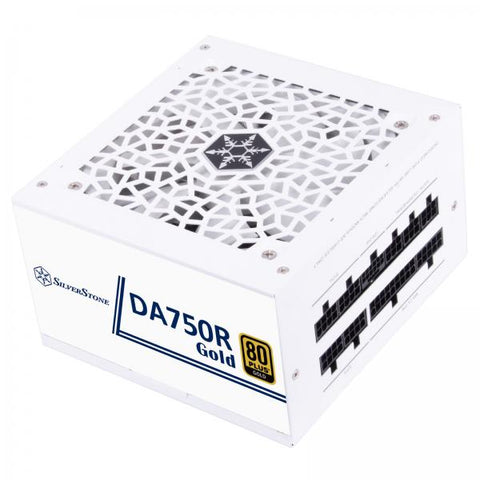 Silverstone DA750R Gold alimentatore per computer 750 W 24-pin ATX ATX Bianco