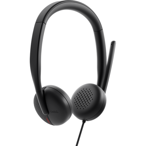 DELL WH3024 Auricolare Cablato A Padiglione Musica and Chiamate USB tipo-C Nero 