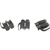 InLine Connettore a crimpare Cat.6A RJ45 schermato, nero, 100 pz.