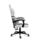 Huzaro FORCE 4.4 Sedia da gaming per PC Seduta a dondolo (culla) Grigio, Bianco