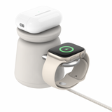 Belkin WIZ020MYH36 Cuffie, Smartphone, Orologio intelligente Sabbia USB Carica wireless Ricarica rapida Interno (^PRO 2IN1MAGSAFE15WCHARGINGSTANDSAND)