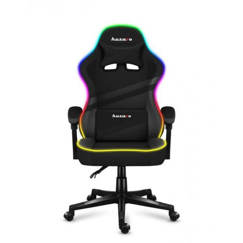 Huzaro FORCE 4.4 RGB Sedia da gaming per PC Seduta a dondolo (culla) Nero