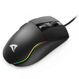 SHARKOON SKILLER SGM35 MOUSE OTTICO GAMING MANO DESTRA USB-A 6.400 DPI NERO