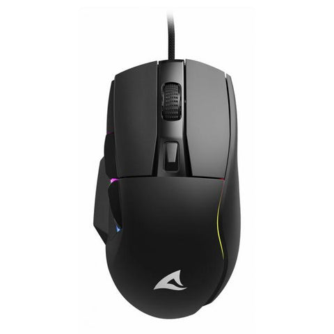 SHARKOON SKILLER SGM35 MOUSE OTTICO GAMING MANO DESTRA USB-A 6.400 DPI NERO
