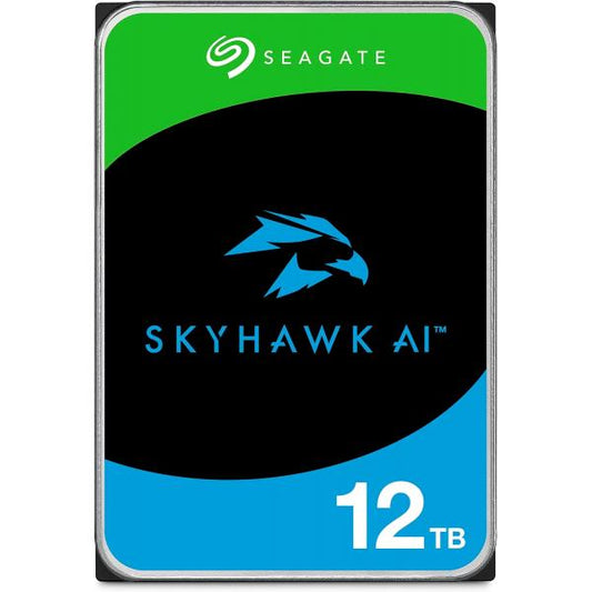 SEAGATE SKYHAWK AI ST12000VE003 HDD INTERNO 12.000GB INTERFACCIA SATA III FORMATO 3.5" 7.200 RPM