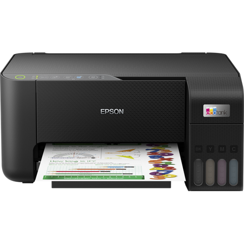 Epson EcoTank ET-2860 Ad inchiostro A4 5760 x 1440 DPI 33 ppm Wi-Fi (Epson EcoTank ET-2860 - Stampante multifunzione - colore - ink-jet - ITS - A4 [supporti] - fino a 10 ppm [stampa] - 100 fogli - Wi