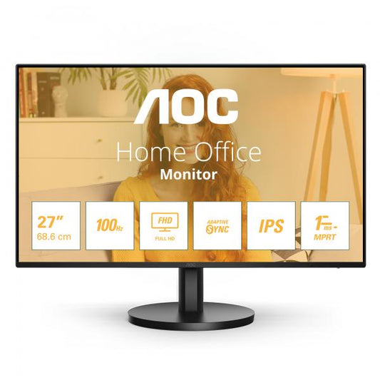 MONITOR AOC 27IPS 100HZ 1MS HDMI VGA MM AOC 16:9 27B3HA2