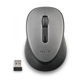 NGS DEW MOUSE OTTICO WIRELESS RF AMBIDESTRO 2 PULSANTI 800 - 1.600 DPI GRIGIO