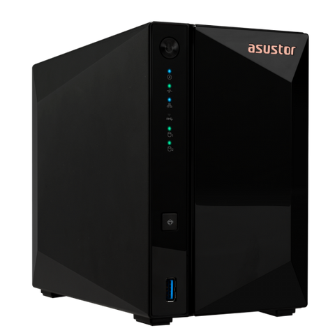 Asustor DRIVESTOR 2 Pro Gen2 AS3302T v2 NAS Collegamento ethernet LAN Nero RTD1619B