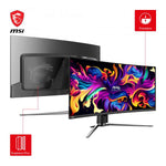 MSI MAG 341CQPDE QD-OLED Monitor PC 86,4 cm (34") 3440 x 1440 Pixel UltraWide Quad HD QDOLED Nero