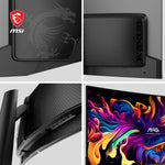 MSI MAG 341CQPDE QD-OLED Monitor PC 86,4 cm (34") 3440 x 1440 Pixel UltraWide Quad HD QDOLED Nero