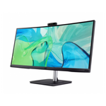 Acer CB3 CB343CUR D Monitor PC 86,4 cm [34] 3440 x 1440 Pixel UltraWide Quad HD Nero (VERO CB343CURDBEMIIPHCUZX - 34IN 3440X1440 CURV DOCKING WEBC)