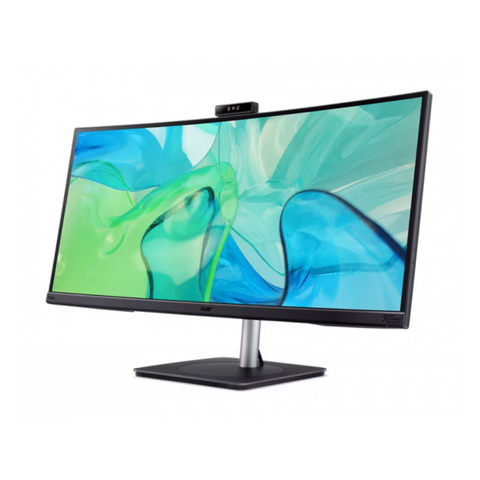 Acer CB3 CB343CUR D Monitor PC 86,4 cm [34] 3440 x 1440 Pixel UltraWide Quad HD Nero (VERO CB343CURDBEMIIPHCUZX - 34IN 3440X1440 CURV DOCKING WEBC)