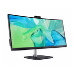 Acer CB3 CB343CUR D Monitor PC 86,4 cm [34] 3440 x 1440 Pixel UltraWide Quad HD Nero (VERO CB343CURDBEMIIPHCUZX - 34IN 3440X1440 CURV DOCKING WEBC)