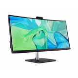 Acer CB3 CB343CUR D Monitor PC 86,4 cm [34] 3440 x 1440 Pixel UltraWide Quad HD Nero (VERO CB343CURDBEMIIPHCUZX - 34IN 3440X1440 CURV DOCKING WEBC)