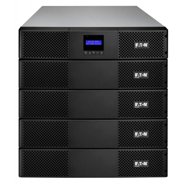 Eaton 9E2000IR gruppo di continuit [UPS] Doppia conversione [online] 2 kVA 1800 W 6 presa[e] AC (Eaton 9E - UPS [installabile in rack / esterno] - 200/220/230/240 V c.a. V - 1800 Watt - 2000 VA - 1 fase - 6 batteria x - Piombo - 7 Ah - RS-232, USB - ...