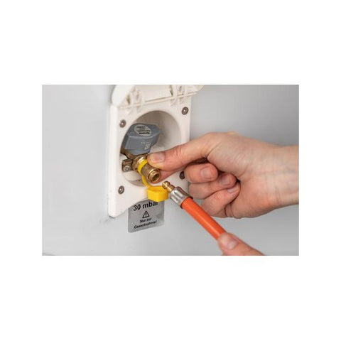 Campingaz Party Grill 400 Caravan Da tavolo propano/butano Nero, Blu, Acciaio satinato 2000 W