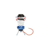 Campingaz Party Grill 400 Caravan Da tavolo propano/butano Nero, Blu, Acciaio satinato 2000 W