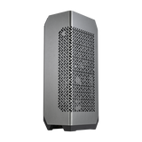 Cooler Master N NCORE 100 MAX Small Form Factor [SFF] Grigio 850 W (Caja para juegos Cooler Master NCORE 100 MAX, Mini ITX, ancho extensible, incluye refrigerador AIO de 120 mm y fuente de alimentación de 850 W, compatible con GPU de 4 ranuras, USB- 