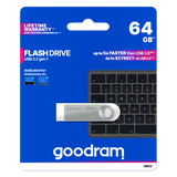 Pendrive GoodRAM 64GB UNO3 USB 3.2 - retail blister