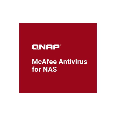 QNAP LS-MCAFEE-3Y licenza per software/aggiornamento 1 licenza/e Partner per i servizi di consegna (DSP) 3 anno/i