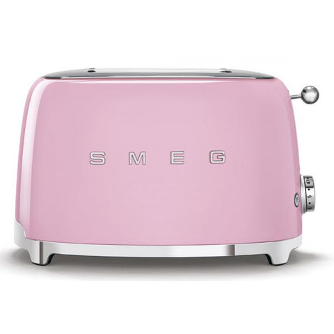 Smeg Tostapane 50's Style  Rosa LUCIDO 2x2  TSF01PKEU