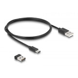 DeLOCK 90607 lettore di codici a barre Lettore di codici a barre indossabile 1D/2D CMOS Nero