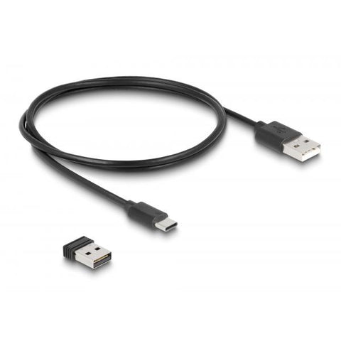 DeLOCK 90607 lettore di codici a barre Lettore di codici a barre indossabile 1D/2D CMOS Nero