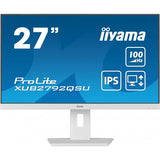 IIYAMA PROLITE XUB2792QSU-W6 27" LED IPS QUAD HD 2560 x 1440 250 cd/m² 1300:1 0,4 ms 100 Hz ALTOPARLANTI HDMI DISPLAYPORT BIANCO