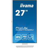 IIYAMA PROLITE XUB2792QSU-W6 27" LED IPS QUAD HD 2560 x 1440 250 CD/mq 1300:1 0.4ms 100Hz ALTOPARLANTI HDMI DISPLAYPORT BIANCO