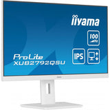 IIYAMA PROLITE XUB2792QSU-W6 27" LED IPS QUAD HD 2560 x 1440 250 cd/m² 1300:1 0,4 ms 100 Hz ALTOPARLANTI HDMI DISPLAYPORT BIANCO