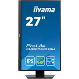 iiyama ProLite XUB2763HSU-B1 Monitor PC 68,6 cm [27] 1920 x 1080 Pixel Full HD LED Nero (27 PROLITE XUB2763HSU-B1 IPS Monitor - 27 Black LED Monitor Full HD Height Adjustable DisplayPort USB and HDMI