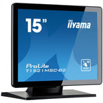 IIYAMA PROLITE T1521MSC-B2 15" LED XGA TOUCH SCREEN 4:3 8ms 800:1 ALTOPARLANTI VGA HDMI NERO