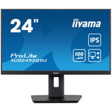 iiyama ProLite XUB2492QSU-B1 Monitor PC 60,5 cm [23.8] 2560 x 1440 Pixel Quad HD LED Nero (24 PROLITE XUB2492QSU-B1 24 WQHD IPS - 24 Black LED Monitor Full HD Height Adjustable DisplayPort USB